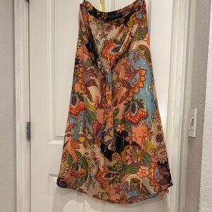 Floral Multicolor Women's Skirt